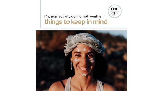 HOW TO COPE WITH THE HEAT WAVE: Things to keep in mind when exercising outdoors in hot temperatures