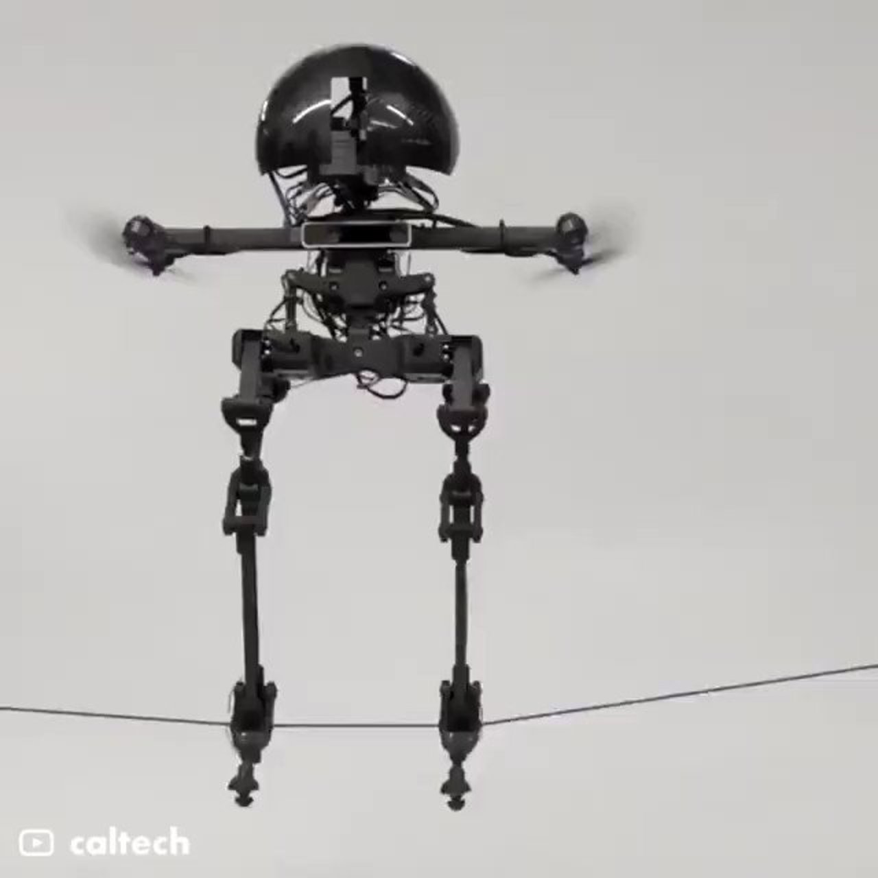 This #Robot can walk on a slackline, ride a skateboard, and even fly by @gigadgets_ #AI #ArtificialIntelligence #MI #Robotics #Innovation #Tech #Technology #EmergingTech cc: @ronald_vanloon @kuriharan @ravikikan https://t.co/VBGa4O0hks