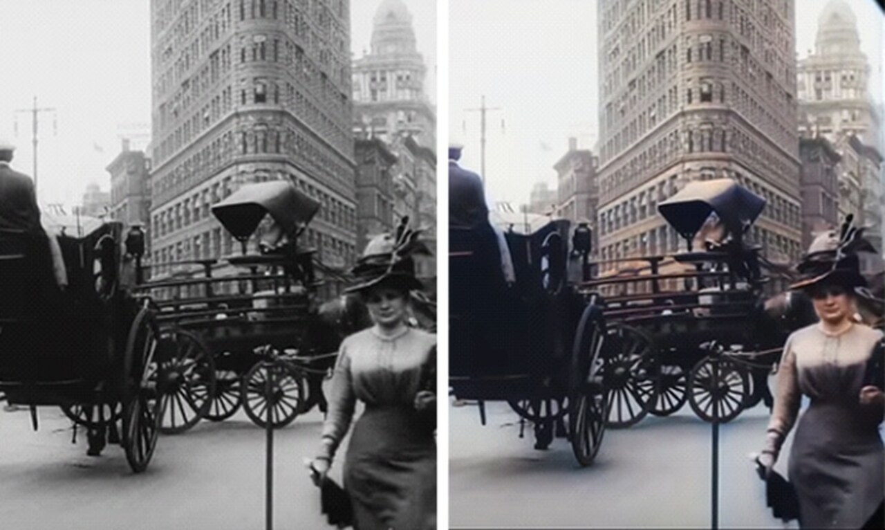 Artificial Intelligence Brings New Life to a 1911 Film About Life in New York City By @mymodernmet https://mymodernmet.com/colorized-1911-short-film #AI #NewYork #NYC #USA #innovation #ArtificialIntelligence #tech Cc: @debraruh @HaroldSinnott @fogle_shane @gvalan @archonsec @EvanKirstel @MikeQuindazzi https://t.co/T5LUveFgt7