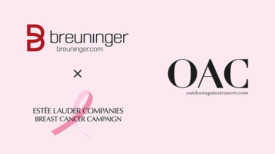 Estée Lauder Companies, Breuninger & OAC: Outdoor Sport und Bewegung im Kampf gegen Brustkrebs