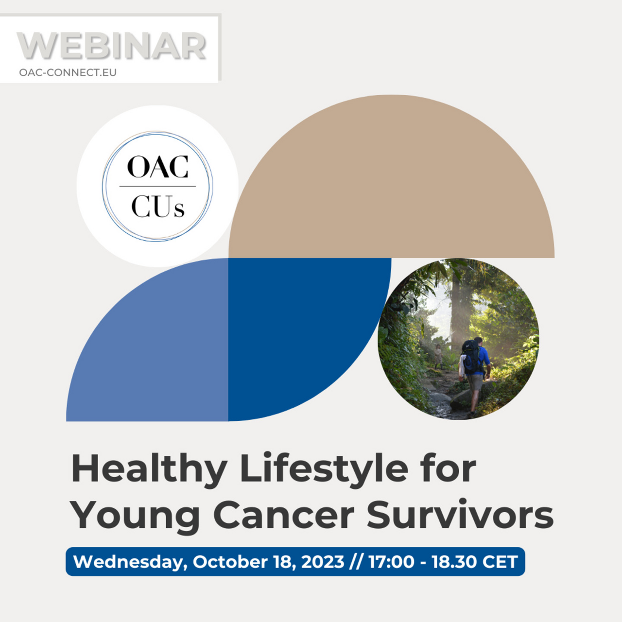 Save the Date: Healthy Lifestyle for Young Cancer Survivors Webinar – October 18