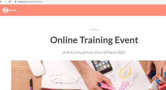 #Edu4AI #trainthetrainers today at 15.00 CETdevelop a curriculum to introduce students to #AI and data science, stimulating #criticalthinking through creation of #artefacts @fmdigitale @AIJU_Tecnologi @EdumotivaLab Interested secondary school teachers https://mondodigitale.org/it/node/42893 https://t.co/XmgpK2PGnM